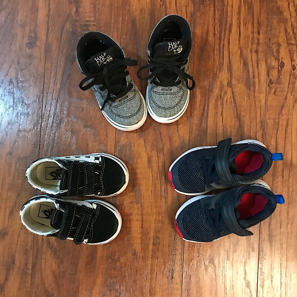 Toddler Boys Cool Shoe Bundle - 6.5 - 7